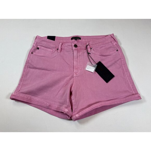 Dear John Pants - Dear John Orchid Pink Denim High-Rise Womens Shorts Size 31 (Z385)
